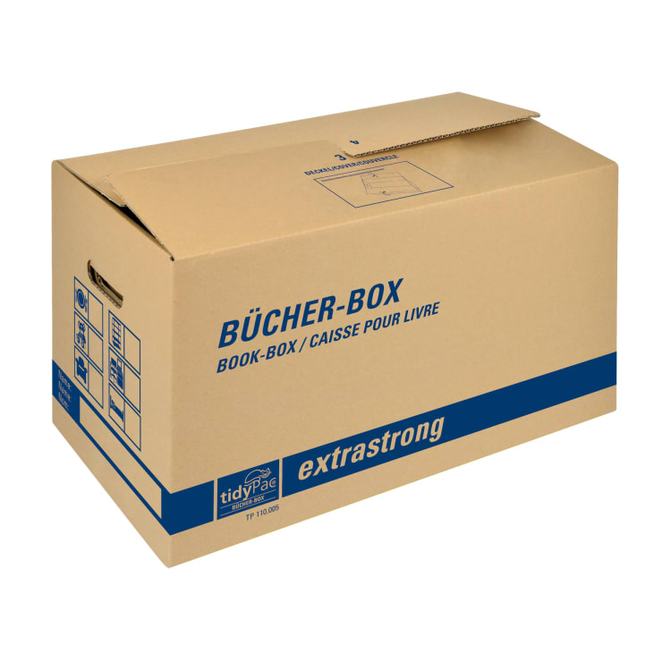 tidyPac moving box 575x295x335 mm brown