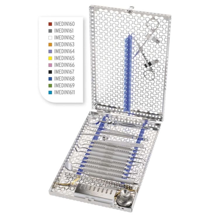 Hu-Friedy IMS Cassette Signature DIN F. 16 Instrumente Green
