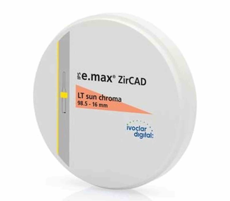 Ivoclar IPS E.max® ZirCAD LT 16mm Sun Chroma