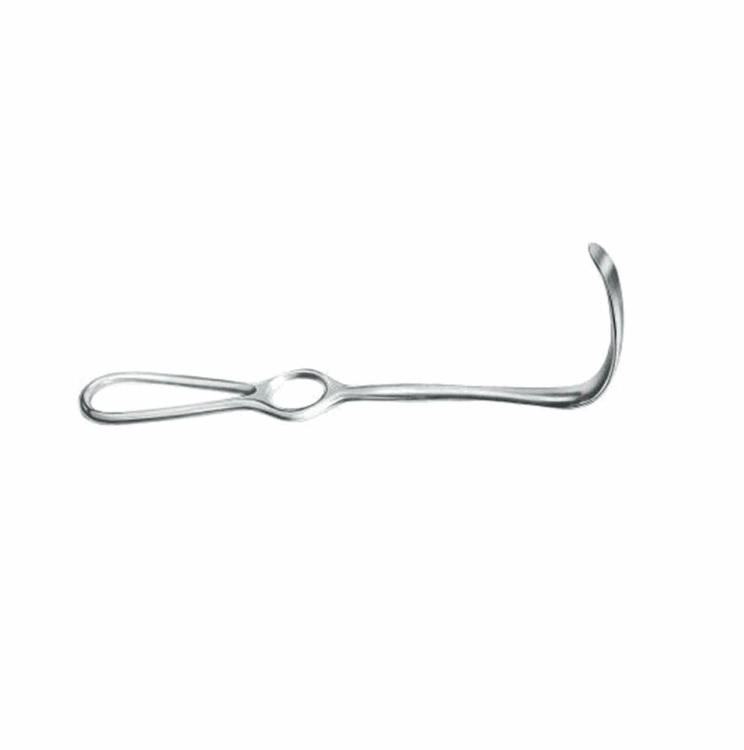 Wundhaken Langenbeck 65x20mm 21cmst