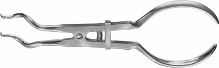 Kofferdam Klammerzange 170mm Brewer