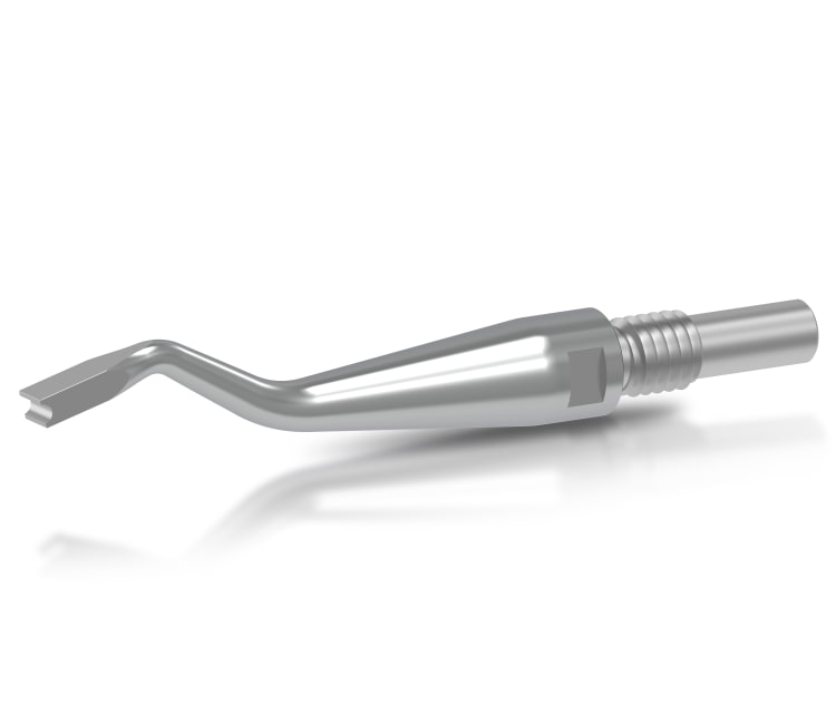 Tape measurer - replacement tip curved, wide