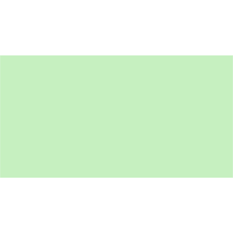 Moderation card rectangle 105x200 250 pieces green