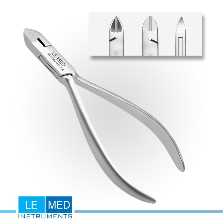 Classic Pin and Ligature Cutter 15° Angled - Maximum cutting capacity: soft wires up to 0.015″