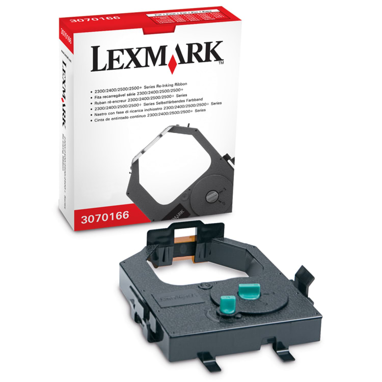 Lexmark ink ribbon 4 million characters nylon black