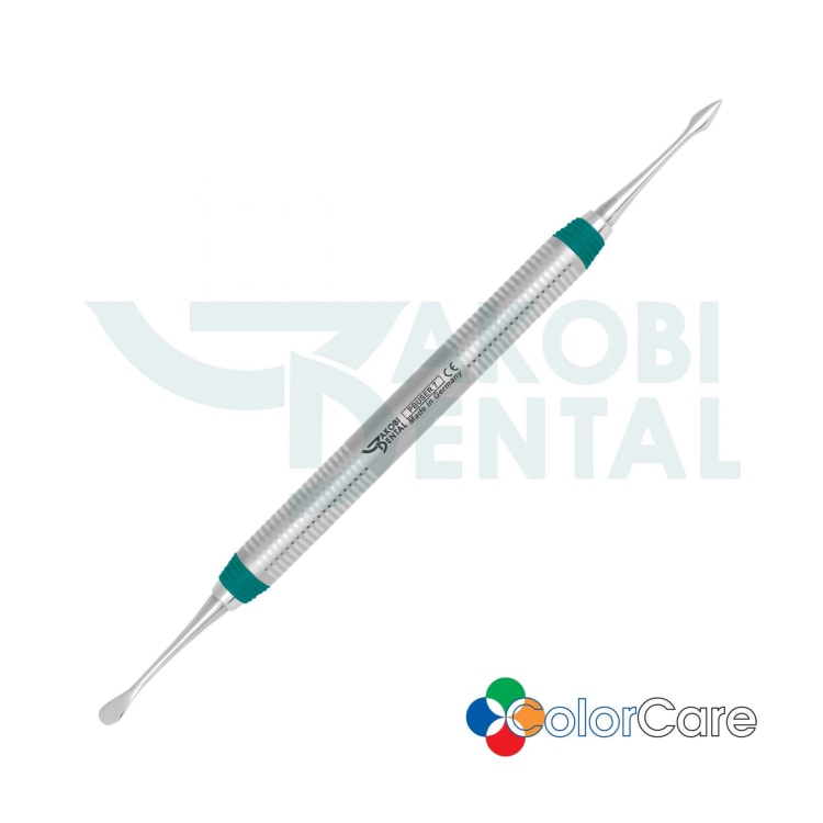 Periosteal PPBUSER, ca. 170mm, ColorCare handle # 7, Colour: orange, stainless steel