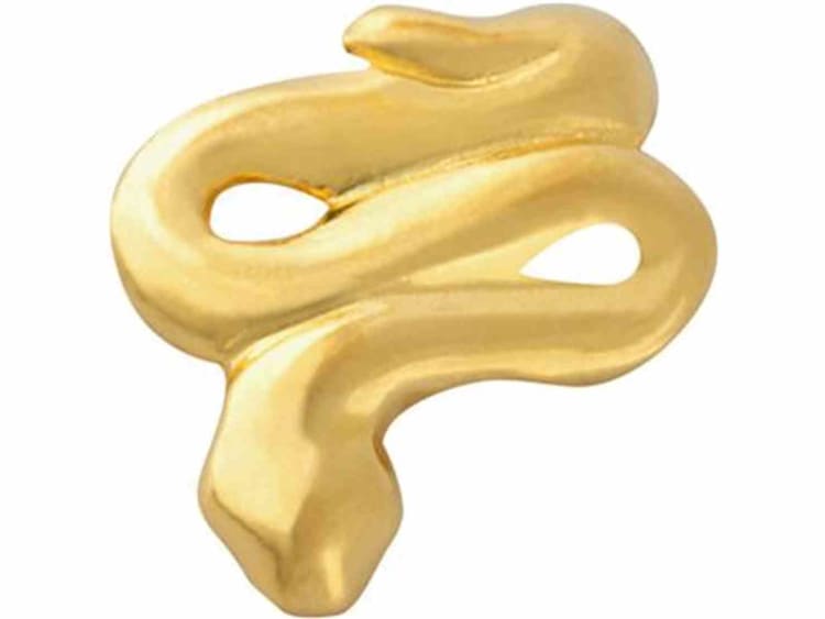 Twizzler Schlange gold 22kt