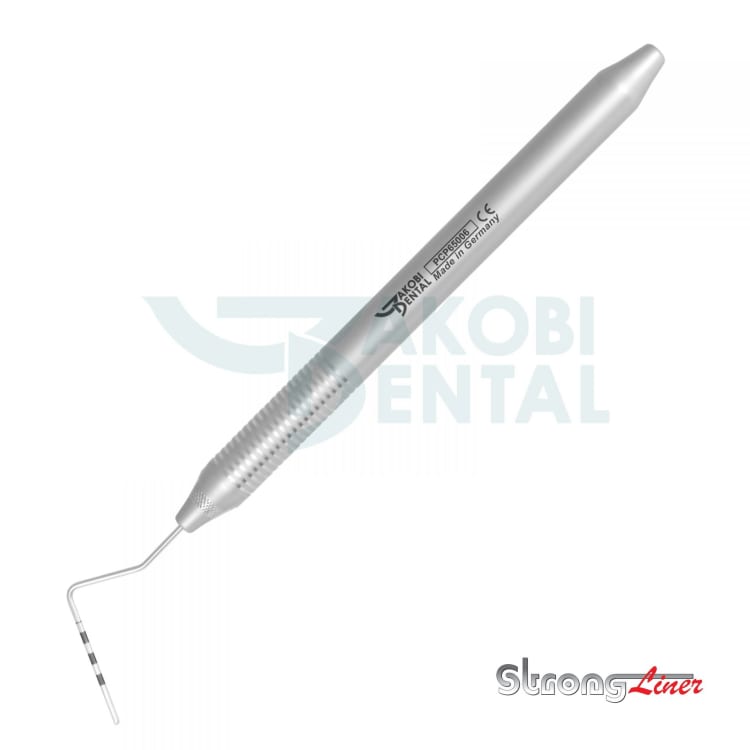 Perforation/Implant depth probe PCP 6500 Depth marking: 8-10-12-14-16-18-20mm, StrongLiner handle # 6-SE