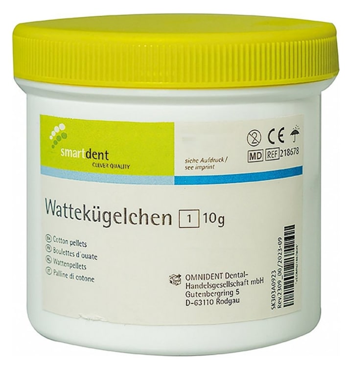 Smartdent Smart Cotton Pellets Gr. 1 - 10g Container