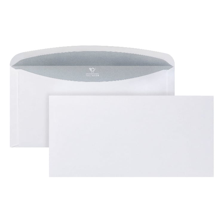 Posthorn envelope C6/5 80 g without window gummed 1,000 pieces white