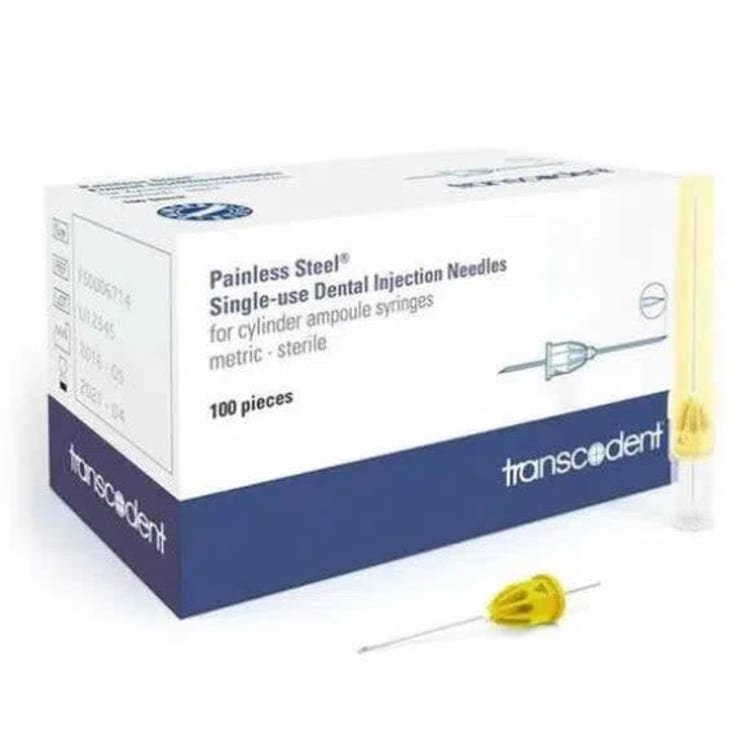 Transcodent™ Injectienaalden Painless Steel™ G27 0,4×37 mm (100 st.)
