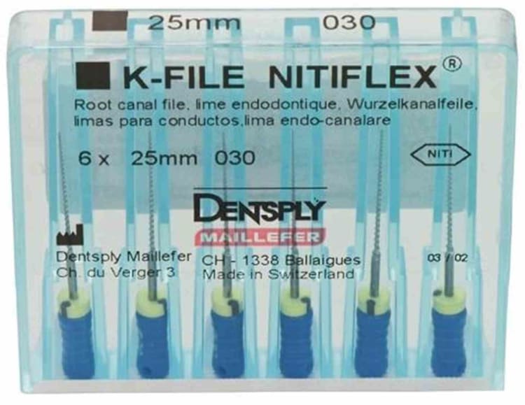 Nitiflex Feilen 12N 030 25mm 6St