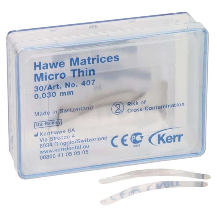 Kerr Hawe™ Matrizen Micro-thin Nr. 407