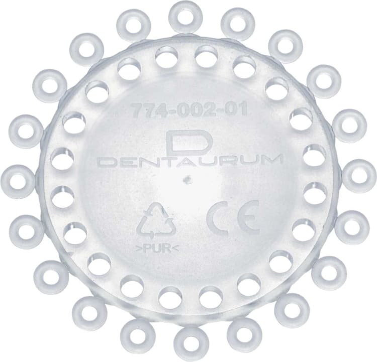 Dentalastics Lig.-Ringe transpa 1000St