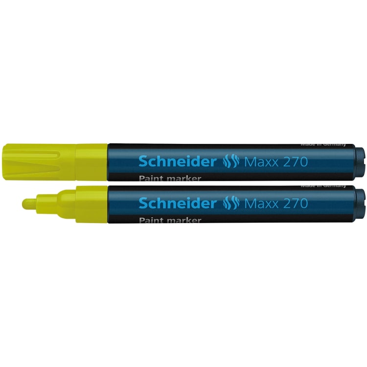 Schneider paint marker Maxx 270 1-3 mm bullet tip yellow