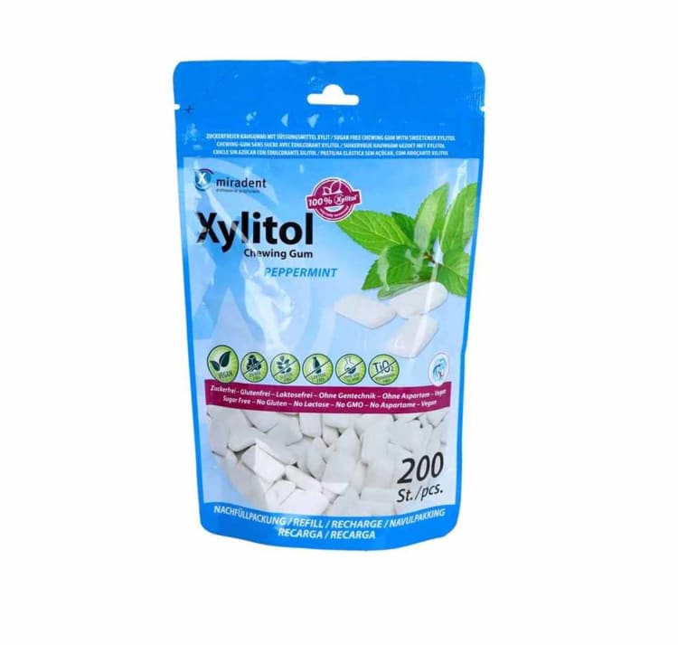 Hager & Werken Xylitol Chewing Gum Refill Peppermint