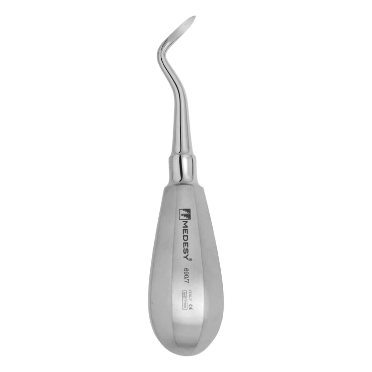Root elevator Flohr 3.0 mm left, flat