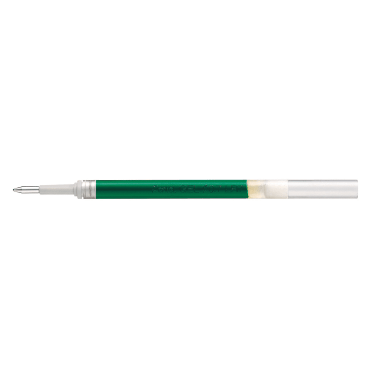 Pentel gel refill EnerGel 0.35 mm metal tip green