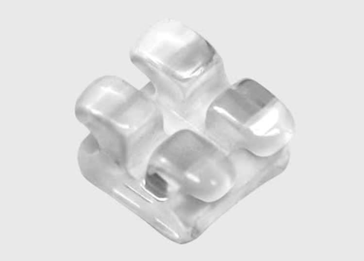 Crystal Clear ceramic bracket .022 Roth, tooth 35 or 45