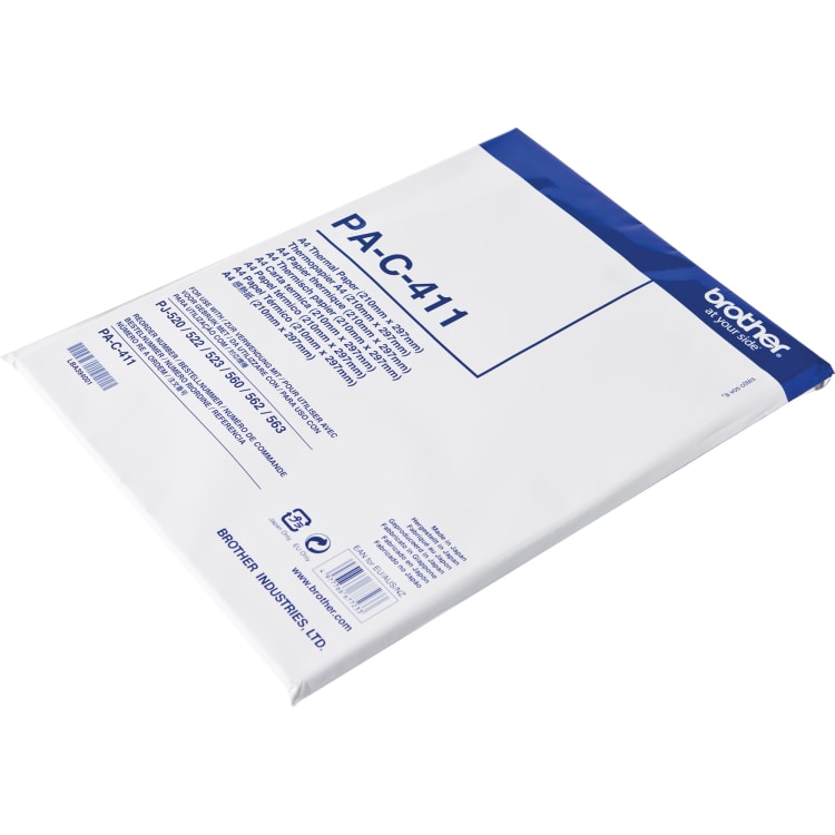 Brother thermal paper PAC411 A4 100 sheets