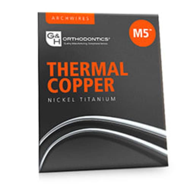 M5™ Copper Nitanum Thermo27 EF II .018 x .025 w/Stop 10/PK