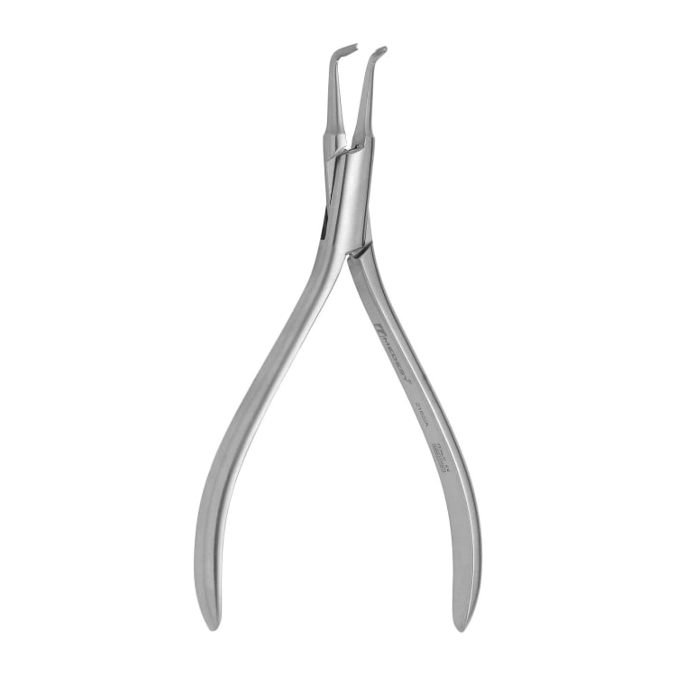 Endo forceps 90° curved 13.5 cm