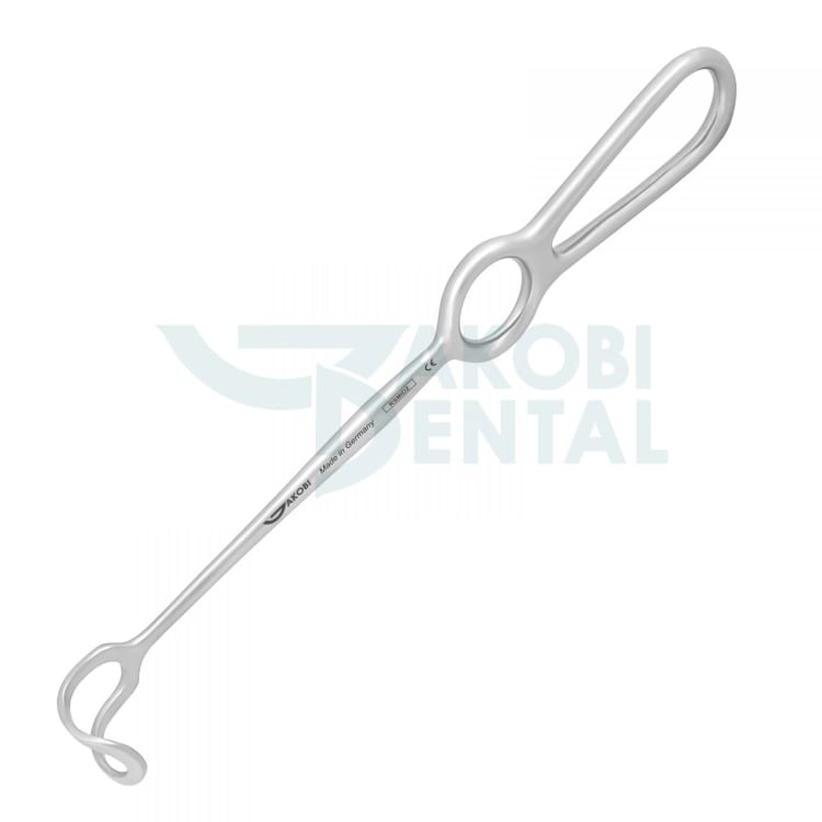 Retractor Middeldorpf RSMID2, total length: 230mm, 22x20mm, stainless steel