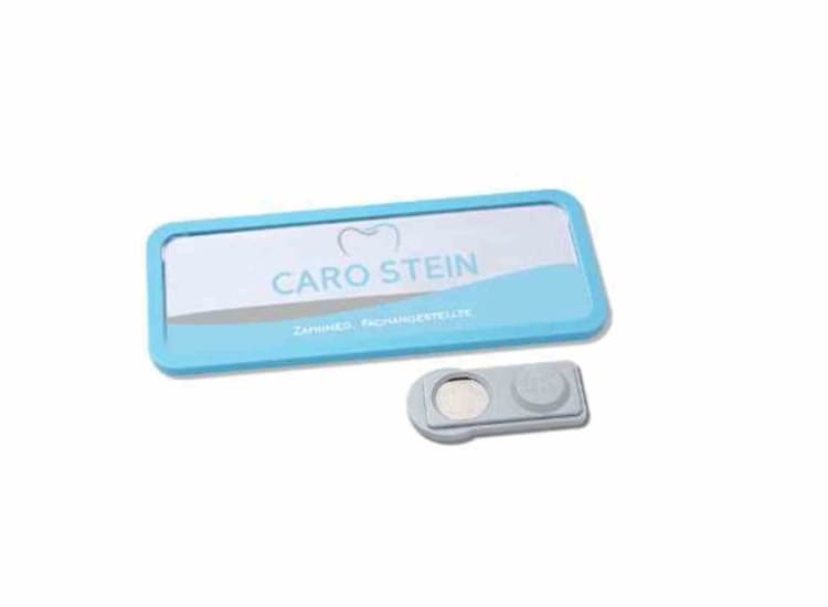 Modu Line 30 Namensschild p-blau
