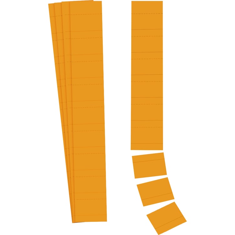 Ultradex insert card 60x32 mm 90 pieces orange