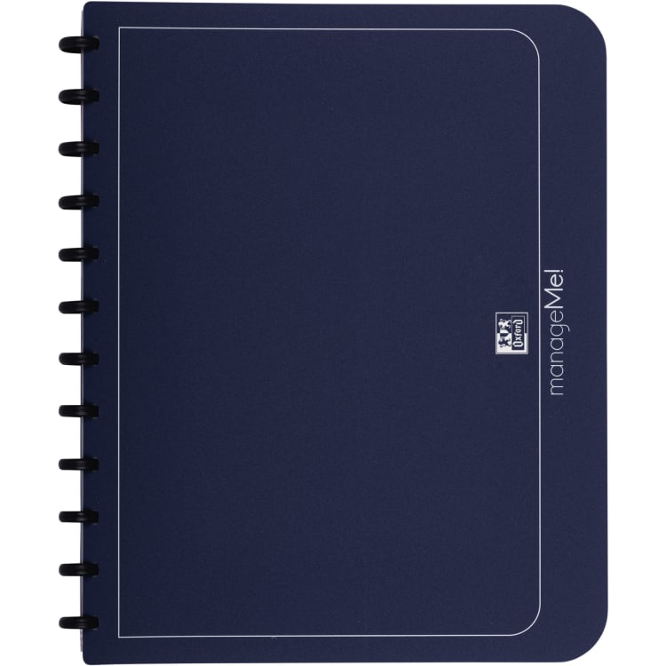 Oxford display book manageMe A4 PP +25 pockets dark blue