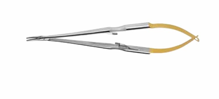 Nadelhalter Castroviejo TC 18cm geb.