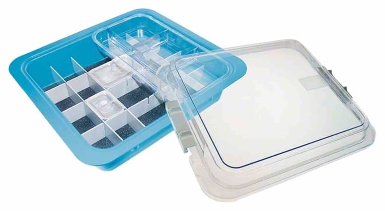ZIRC Materiaallade Volledig Neon Blauw
