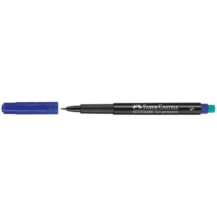 Faber-Castell CD/DVD marker MULTIMARK 0.4 mm blue