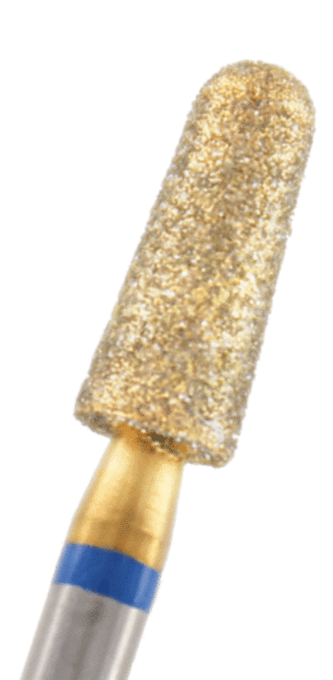 GOLD-Diamant konisch Körnung: Blau (standard, 1 Packung á 5 Stück)