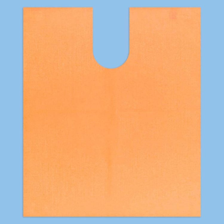Euronda Monoart Bib Up! Patient Capes Orange