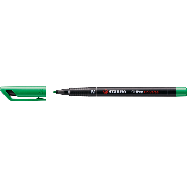 Stabilo OHP marker OHPen M 1 mm permanent green