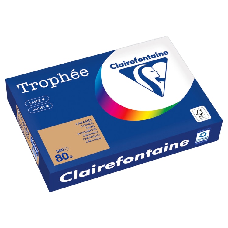 Clairefontaine copy paper A4 80 g 500 sheets camel