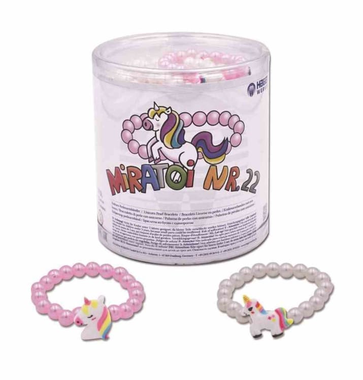 Miratoi Nr.22 Einhorn Perlenarmband 50St