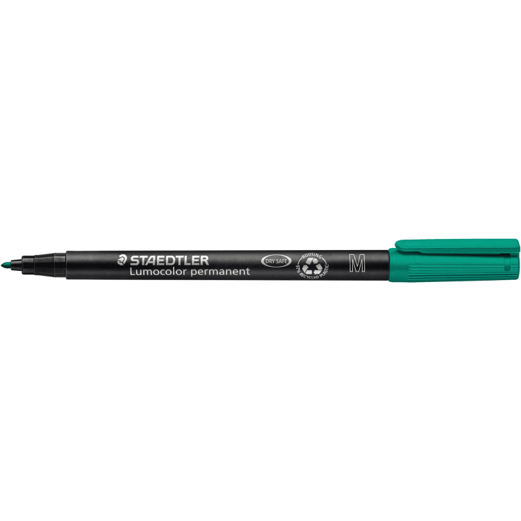 Staedtler OHP marker Lumocolor 1 mm permanent green