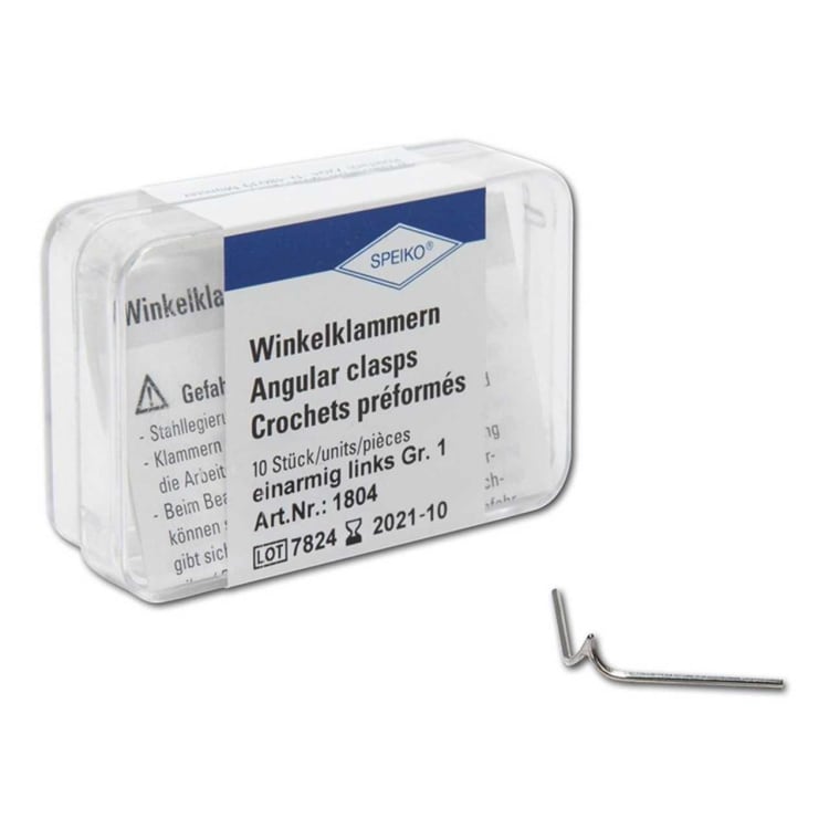 Winkelklammern Gr.1 links 10St