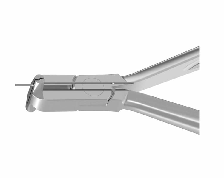 Bajonett Stufenbiegezange 0,5mm