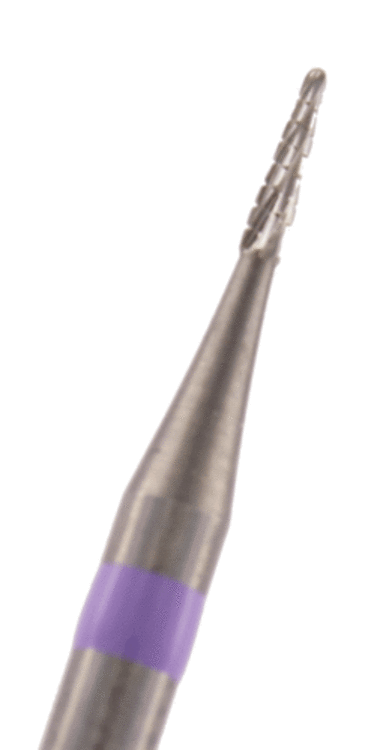 Hartmetall Fissurenbohrer serpentinalverzahnt rund Verzahnung: Serpentinalverzahnt (1 Packung á 5 Stück)