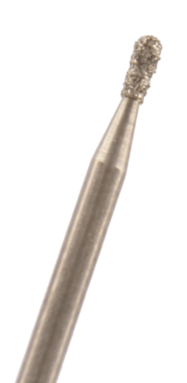 Diamant Birne Körnung: Blau (standard, 1 Packung á 5 Stück)