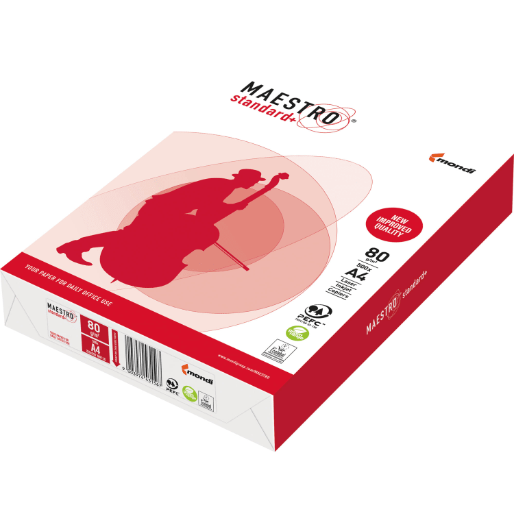 Maestro copy paper Standard Plus A4 80 g 500 sheets white