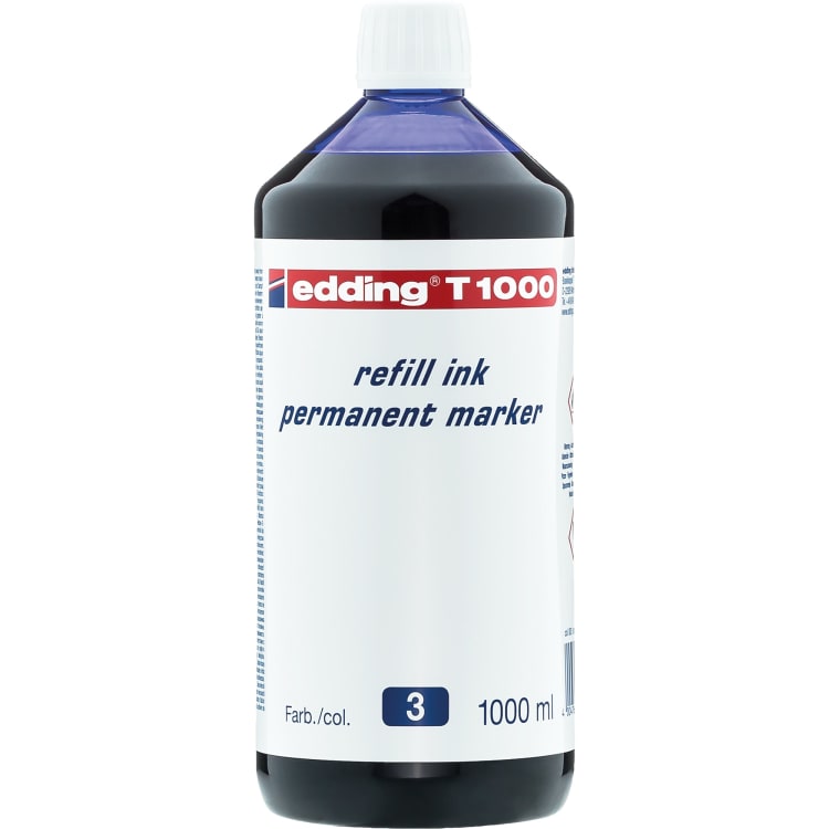 edding refill ink T1000 1,000 ml blue