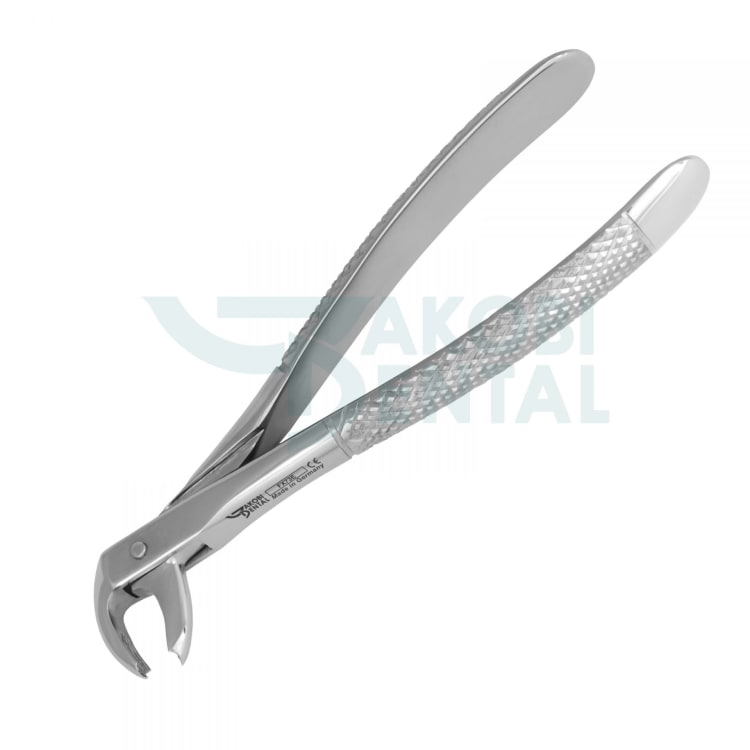 Extracting Forceps # 73, english pattern non-slip beaks, Satin Finish Design, stainless steel
