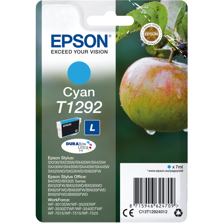Epson ink cartridge T1292 7 ml cyan