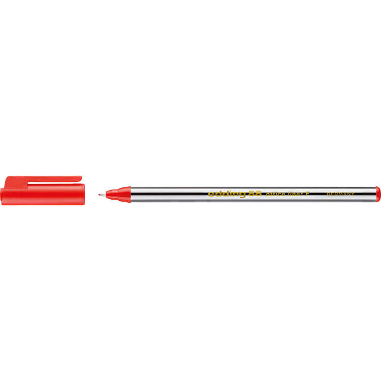 edding fineliner 88 office liner F 0.6 mm red