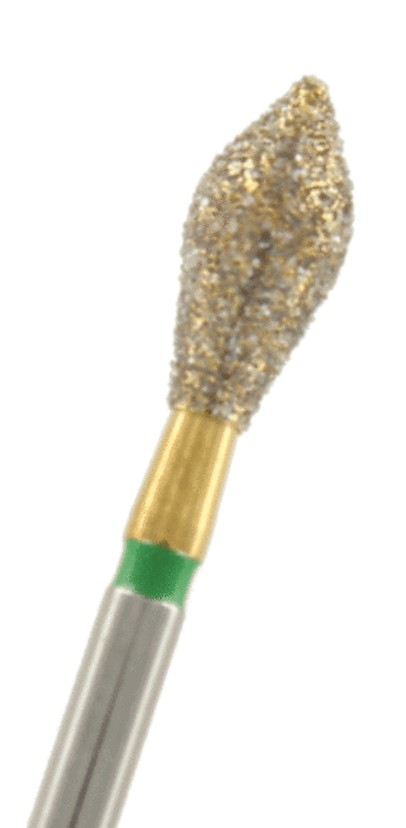 ZD-Diamant Palatinal-Schleifer Körnung: Grün (grob, 1 Packung á 5 Stück)