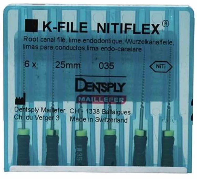Nitiflex Feilen 12N 035 25mm 6St